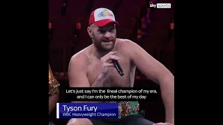 Tyson Fury trashes Deontay Wilder for disrespecting him calling him 'Sore Loser' in WBC