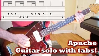 Apache! [Guitar solo with tabs]