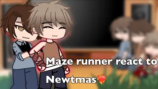 The maze runner react to Newtmas❤️‍🔥English and Русский 🤤