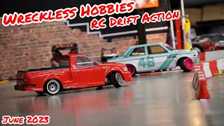 RC Drift Action at Wreckless Hobbies! (June 2023)