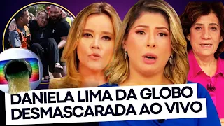 😱Daniela Lima é OBRIGADA a pedir desculpas aos gaúchos AO VIVO na Globo !!!
