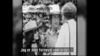 VERY RARE John Lennon Interview Cannes 1971