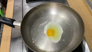 不鏽鋼鍋「冷鍋、冷油」煎蛋🍳不沾