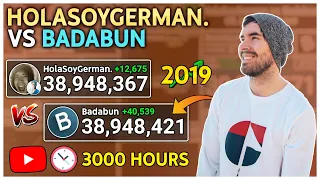 HolaSoyGerman. vs. Badabun: Every Hour