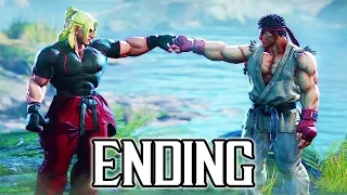 Street Fighter 5 - Story ENDING Walkthrough PART 6 @ 1080p (60fps) HD ✔