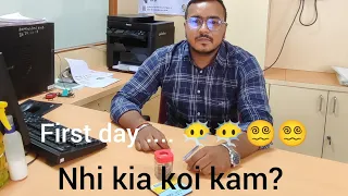 first day in branch, nhi kia koi kam? #banker #sbi #pnb #bob  #ibps #shorts #sarkarinaukri#ssc #job