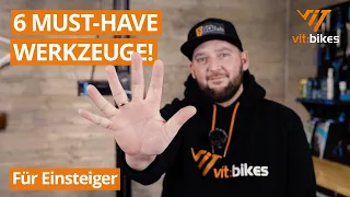 6 Must-have Werkzeuge für Einsteiger! 🔧🚲 Diese Werkzeuge brauchst du in deiner Werkstatt!