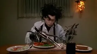 Edward Scissorhands - Dinner scene