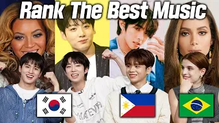 Which Country Has The Best Music? l Korea, Brazil, India, The Phillippines Japan l Rank - IT