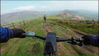 Peak District Epic E-mtb Ride - Ladybower, Mam Tor Loop.