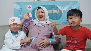 DAVIN VINO MAIN DOKTER DOKTERAN - Pasiennya Ibu Hamil | Davino Vlog