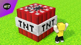 Ledakan TNT Terbesar di Minecraft!