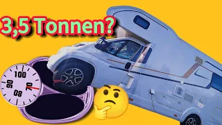 Wohnmobil 3 5 Tonnen 😱 Überladen?