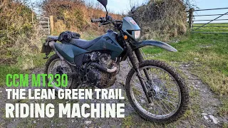 CCM MT230 - The lean green trail riding machine