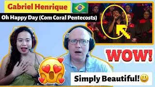 Gabriel Henrique - Oh Happy Day Com Coral The Pentecostals Of Katy, Texas USA REACTION!🇧🇷