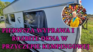 Rozbite okna w przyczepie Fendt - czyli nasza pierwsza wyprawa własną przyczepą 🙈🙈🙈