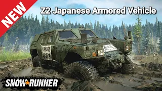 New Z2 Japanese Armored Vehicle In SnowRunner Season 9 @TIKUS19