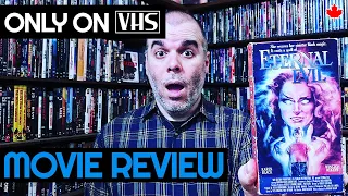 ETERNAL EVIL / THE BLUE MAN (1985) | Movie Review | ONLY ON VHS