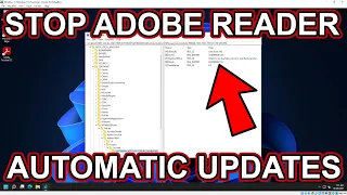 How To Stop Adobe Acrobat Reader Automatic Updates - Turn Off Disable Auto Updates - Windows 10 & 11