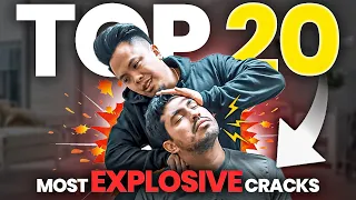 Top 20 Most Explosive Cracks | Chiropractic Adjustment Compilation
