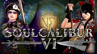 Soul Calibur VI character creation battle Raphael vs Setsuka Soul Calibur 6