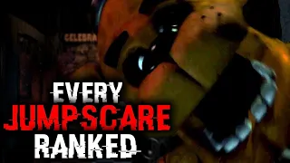 Ranking EVERY FNAF JUMPSCARE From Worst To Best