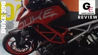 ktm duke 390  BS4 AHO  walkaround/actual showroom look/real life review!!!!