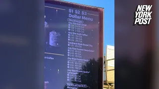 McDonald’s called out for having no dollar items on $1 menu as fast food becomes too expensive