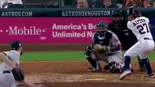 Jose Altuve drills three solo home runs in Game 1 of the ALDS