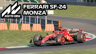 The 2024 Ferrari SF-24 @ Monza | Assetto Corsa