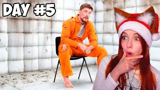 Я Провел 7 Дней в Одиночной Камере Мистер Бист (MrBeast) Реакция