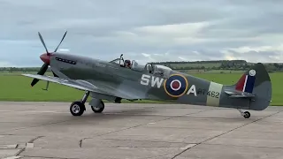 Spitfire T.9 PT462, IWM Duxford 31st October 2023.