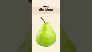 Learn German Vocabulary 🍍 Fruits in German 🍏 das Obst