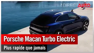 Porsche Macan Turbo Electric : plus rapide que jamais !