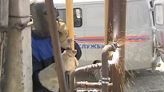 Дагестан. Газовики устраняют самовольные врезки в газопроводы