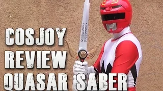 Power Rangers Lost Galaxy Quasar Saber Cosjoy Review