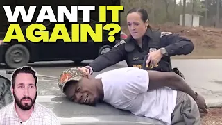 Cop Uses Taser to Torture Handcuffed Man | "Do You Want it Again?"