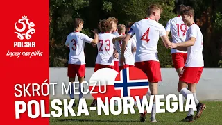 U-17: Skrót meczu 🇵🇱 POLSKA – NORWEGIA 🇳🇴 (2:2)