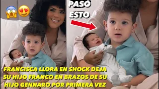 Francisca Lachapel llora En Shock Deja Su Hijo Franco En Brazos De Su Hijo Gennaro y Paso Esto 😱😍