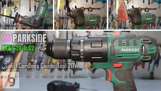 PARKSIDE® 3-in-1 Cordless Combi-Tool 20v / PKGA 20-li C2