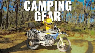 MOTORCYCLE CAMPING GEAR | THE GEAR I USE AND TRUST