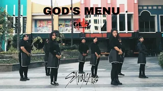 [KPOP IN PUBLIC] STRAY KIDS (스트레이 키즈) - 'God's Menu (神메뉴)' Dance Cover by VM From Indonesia