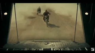 Owen Drives Motorbike into plane ( Jurassic world dominion clip )