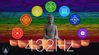 Alle 7 Chakras Aktivierung, Reinigung & Balance | 432 Hz Kristall Klangschalen | 30 Min. 7 Chakren