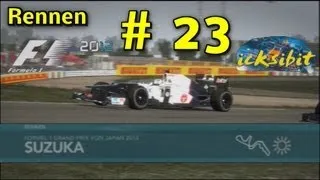 F1 2012 #23 Rennen Suzuka Japan GP Karriere Saison 1 Sauber