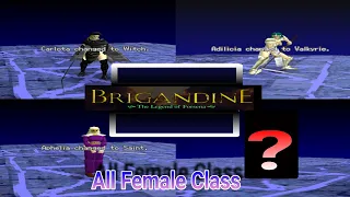 [PSX] All Female Job Class Brigandine Legend of Forsena