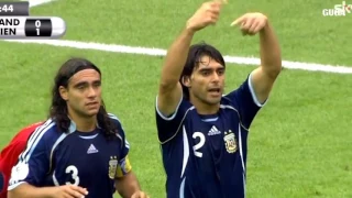 Argentina vs Germany 1 1 pen 2 4   World Cup 2006   Full Highlights HD