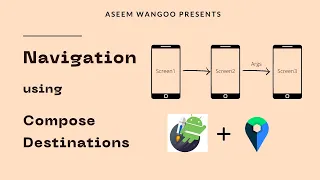 Using compose destinations for navigation | Navigation in Compose | Routing@aseemwangoo#kotlin