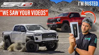 CHEVY RESPONDED - Silverado HD ZR2 BISON & Colorado Vs Johnson Valley