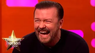 Insane Laughter with Ricky Gervais | GN Episodes |The Graham Norton Show